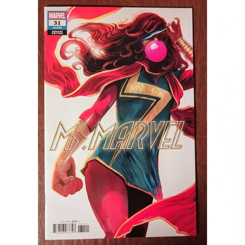 Ms.‎ Marvel #31 Variant Edition Bubblegum Cover Marvel Comics LGY #50 (2018) NM
